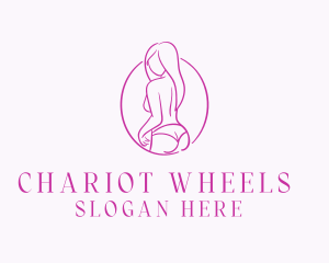 Adult Woman Model logo design