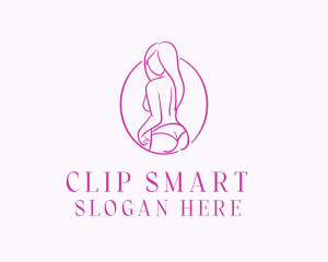 Adult Woman Model logo design