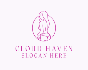 Adult Woman Model logo design