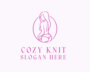 Adult Woman Model logo design