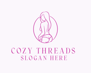 Adult Woman Model logo design