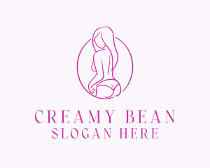 Adult Woman Model logo design