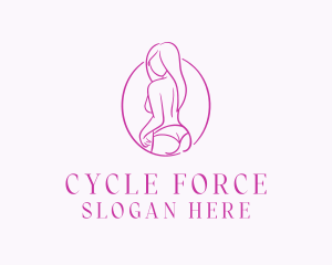 Adult Woman Model logo design