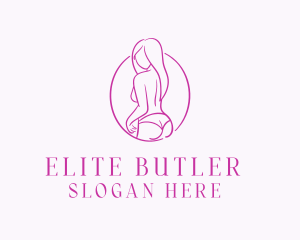 Adult Woman Model logo design