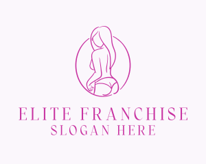 Adult Woman Model logo design