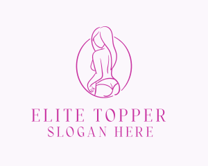 Adult Woman Model logo design