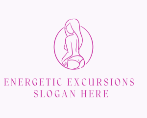 Adult Woman Model logo design