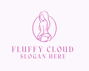 Adult Woman Model logo design