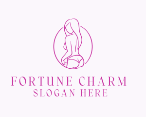 Adult Woman Model logo design