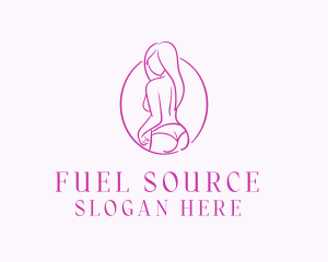 Adult Woman Model logo design