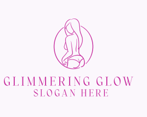 Adult Woman Model logo design