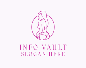 Adult Woman Model logo design