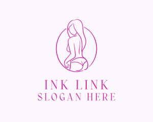 Adult Woman Model logo design