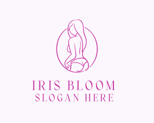 Adult Woman Model logo design