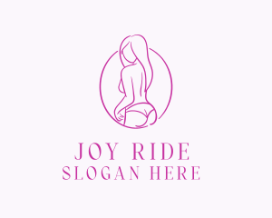 Adult Woman Model logo design