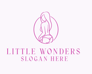 Adult Woman Model logo design