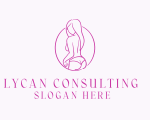 Adult Woman Model logo design