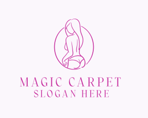 Adult Woman Model logo design