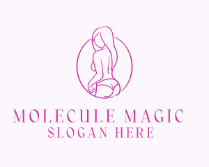 Adult Woman Model logo design