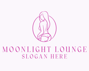 Adult Woman Model logo design