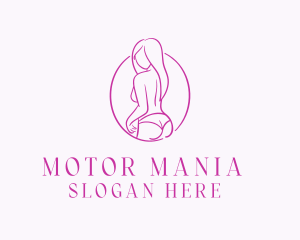 Adult Woman Model logo design