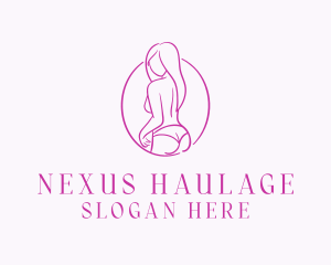 Adult Woman Model logo design