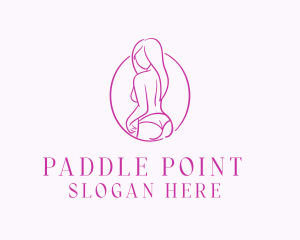 Adult Woman Model logo design