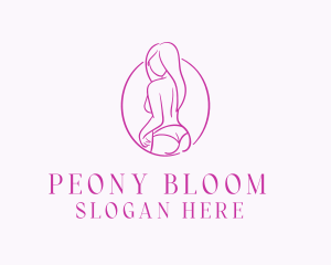 Adult Woman Model logo design