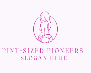 Adult Woman Model logo design