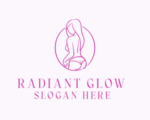 Adult Woman Model logo design