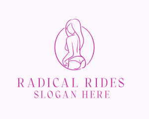 Adult Woman Model logo design