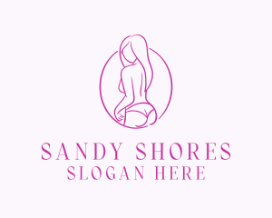 Adult Woman Model logo design