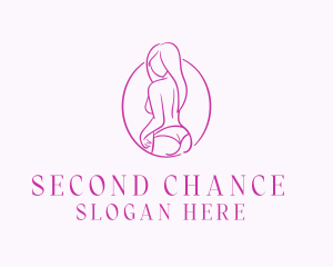 Adult Woman Model logo design