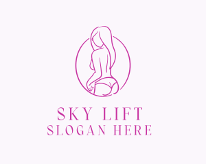 Adult Woman Model logo design