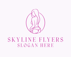 Adult Woman Model logo design