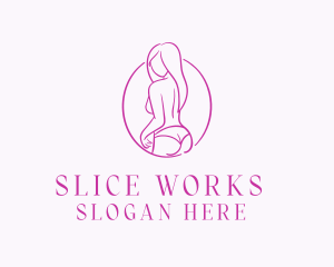 Adult Woman Model logo design