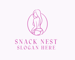 Adult Woman Model logo design