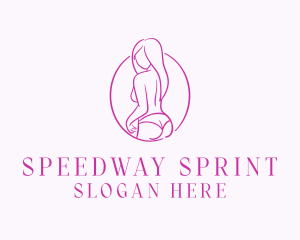 Adult Woman Model logo design