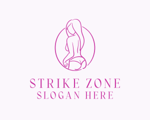 Adult Woman Model logo design