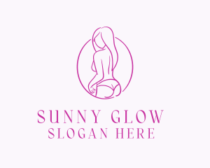 Adult Woman Model logo design