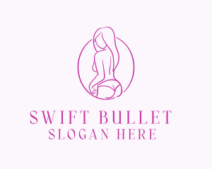 Adult Woman Model logo design