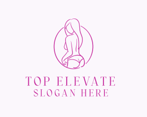 Adult Woman Model logo design