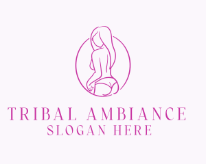 Adult Woman Model logo design