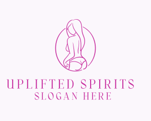 Adult Woman Model logo design