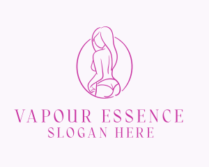 Adult Woman Model logo design