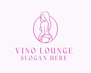 Adult Woman Model logo design