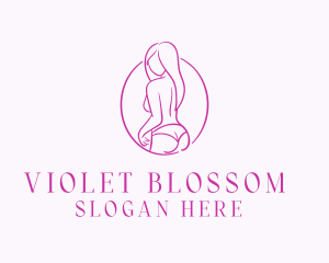 Adult Woman Model logo design