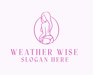 Adult Woman Model logo design