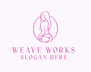 Adult Woman Model logo design