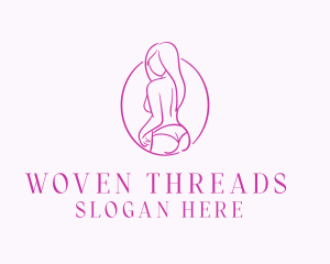 Adult Woman Model logo design